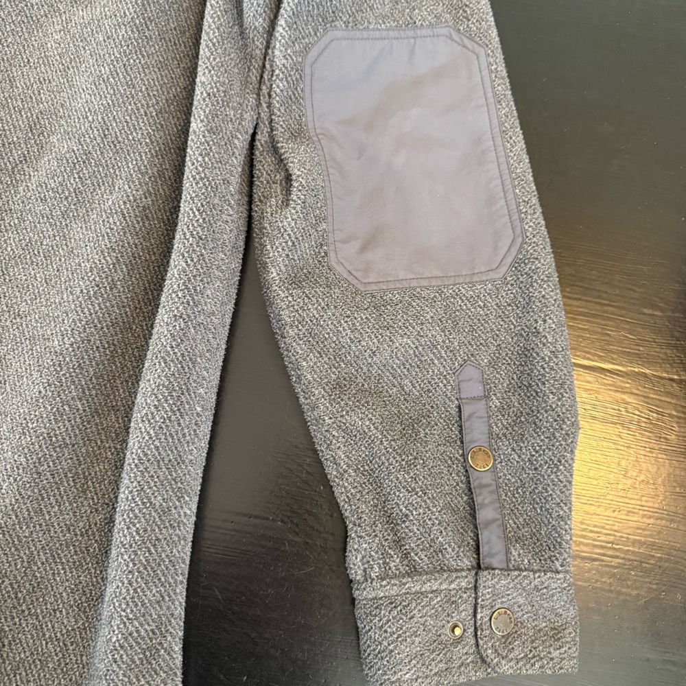 L.L. Bean Polyester Fleece Flannel Shacket Size Large - Picture 7 of 8